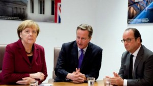 victoire du Brexit et chute de la livre : Cameron, Merkel, Hollande 